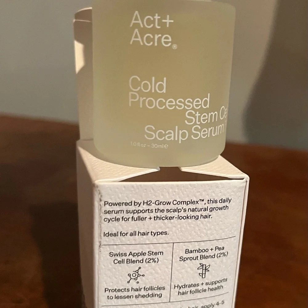 Cold Processed Stem Cell Scalp Serum - (NWOT) - Picture 2 of 2